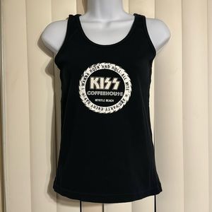 Rare KISS Coffeehouse Myrtle Beach Women’s Collector’s Item Tank Top - Size L